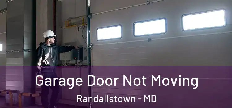  Garage Door Not Moving Randallstown - MD