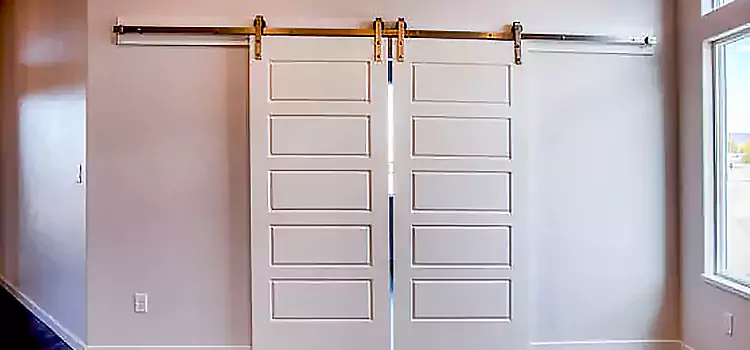 Glass Barn Door with Installation Hardware Kit Randallstown